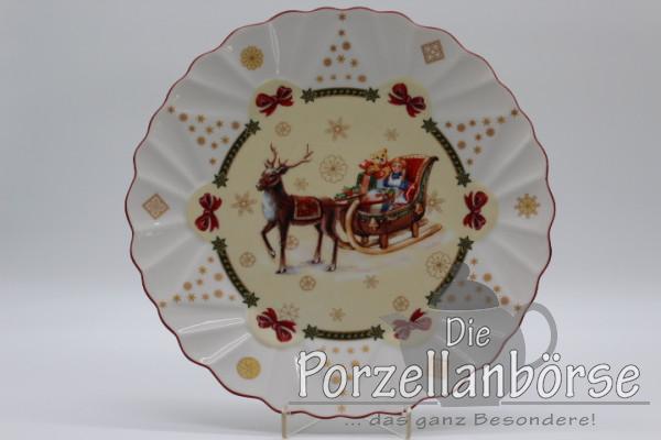 Weihnachtsteller / Teller mit Schlitten Ø 26 cm (2. Wahl) - Villeroy & Boch - Weihnachten