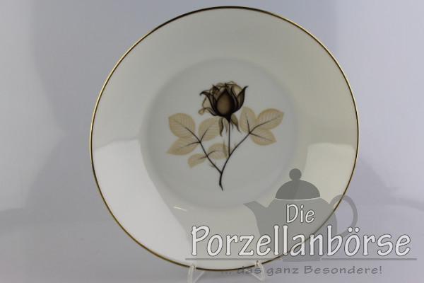 Suppenteller - Rosenthal - Form 2000 - Schattenrose