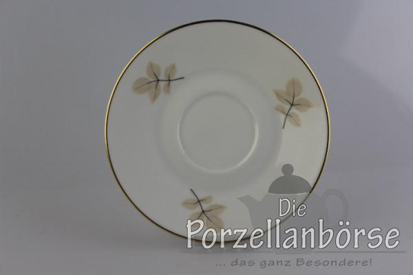 Untertasse für Kaffeetasse - Rosenthal - Form 2000 - Schattenrose