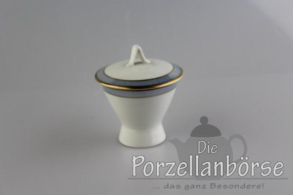 Zuckerdose klein - Rosenthal - Form 2000 - Gala blau