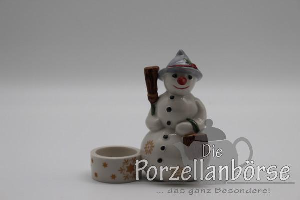 Nostalgic Light / Teelichthalter - Villeroy & Boch - Schneemann