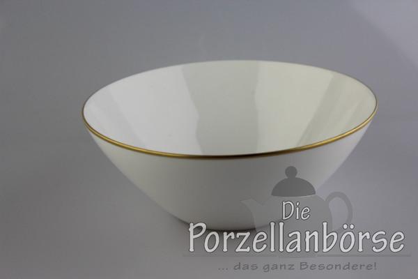 Schüssel Ø 19 cm - Rosenthal - Form 2000 - polierter Goldrand