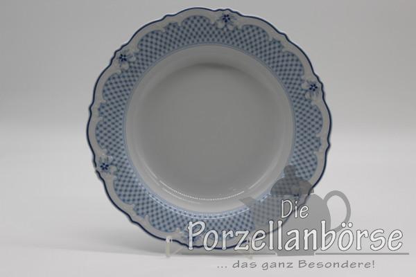 Suppenteller Ø 23 cm - Hutschenreuther - Baronesse - Estelle blau