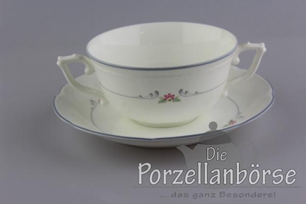 Suppentasse 2tlg. - Villeroy & Boch / Heinrich - Collier