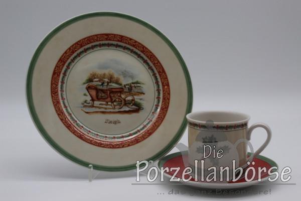 Kaffeegedeck 3 tlg. - Villeroy & Boch - Festive Memories Winter Scenes