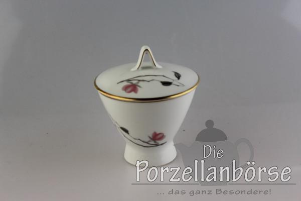 Zuckerdose groß - Rosenthal - Form 2000 - Japanischer Blütenzweig